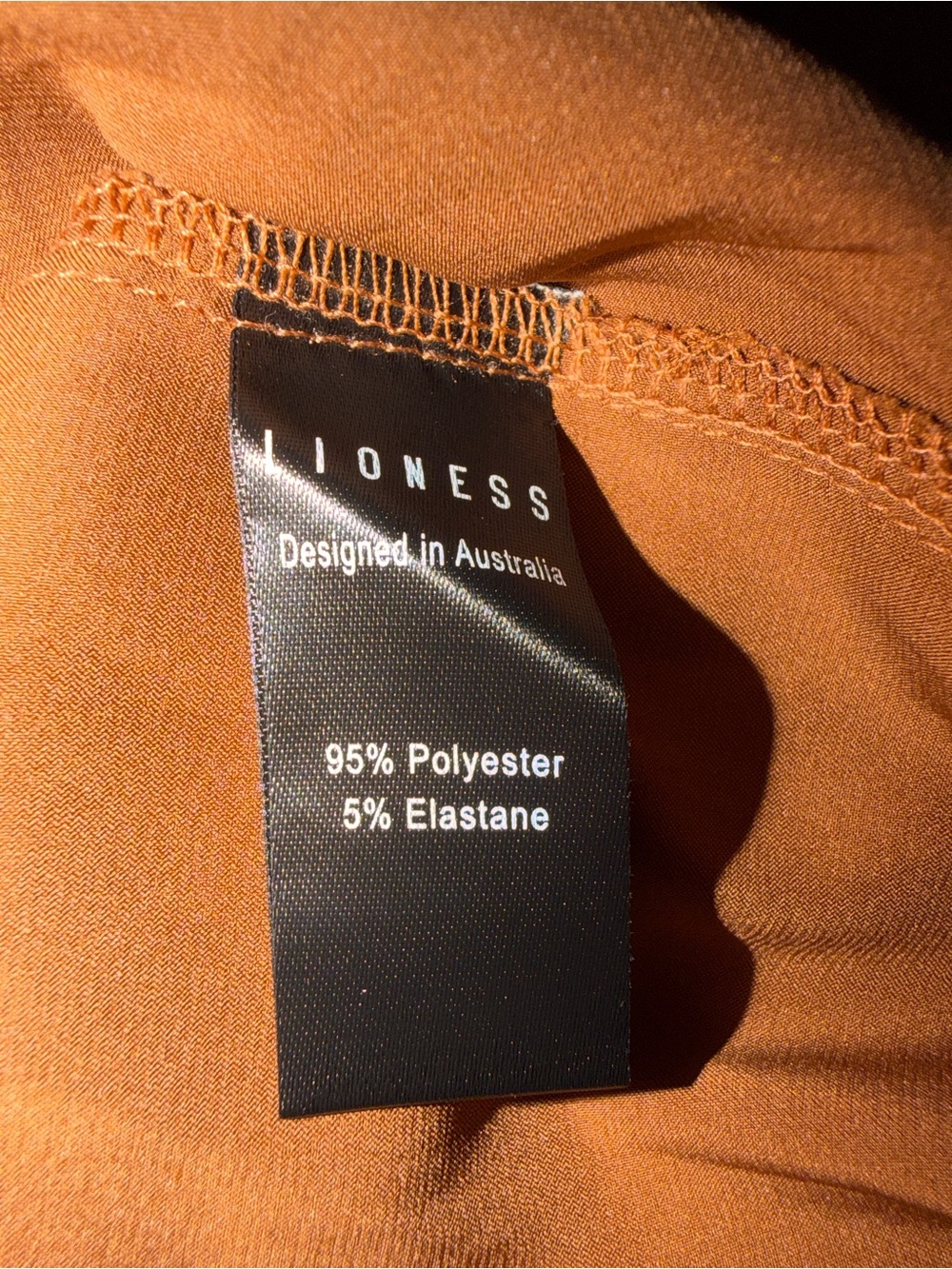LIONESS Simi Bronze Satin Lace Maxi Dress Small New With Tags - Picture 8 of 8